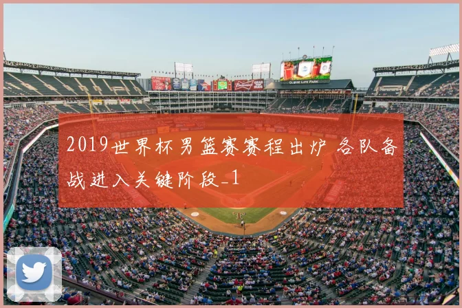 2019世界杯男篮赛赛程出炉 各队备战进入关键阶段_1