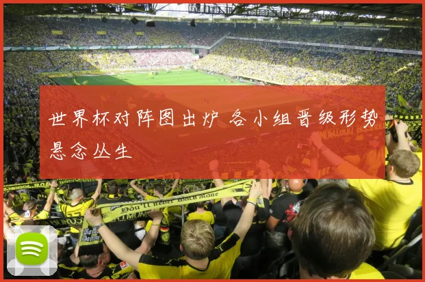 世界杯对阵图出炉 各小组晋级形势悬念丛生